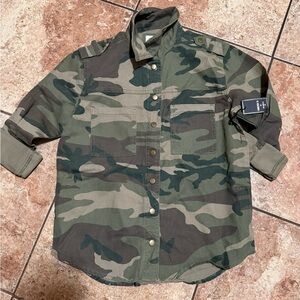 Denim Jean Jacket Camo Forever 21